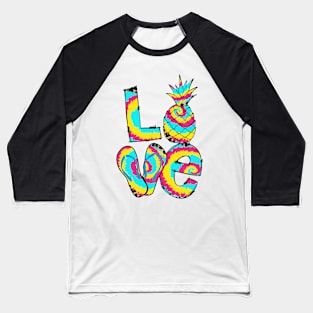 LOVE BEACH Baseball T-Shirt